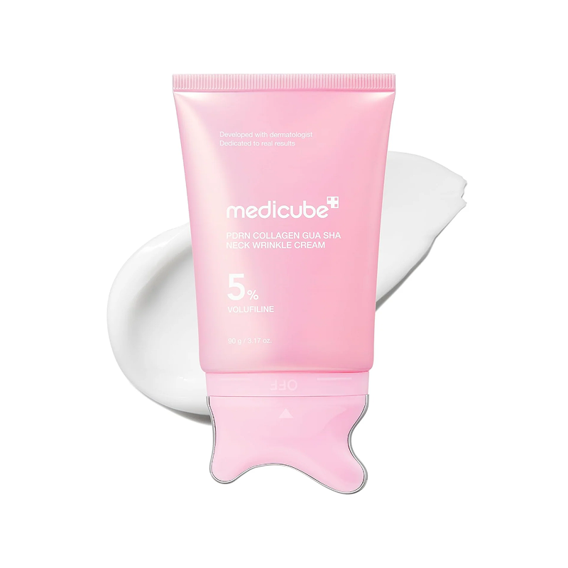 [MEDICUBE] PDRN Collagen Gua Sha Neck Wrinkle Cream