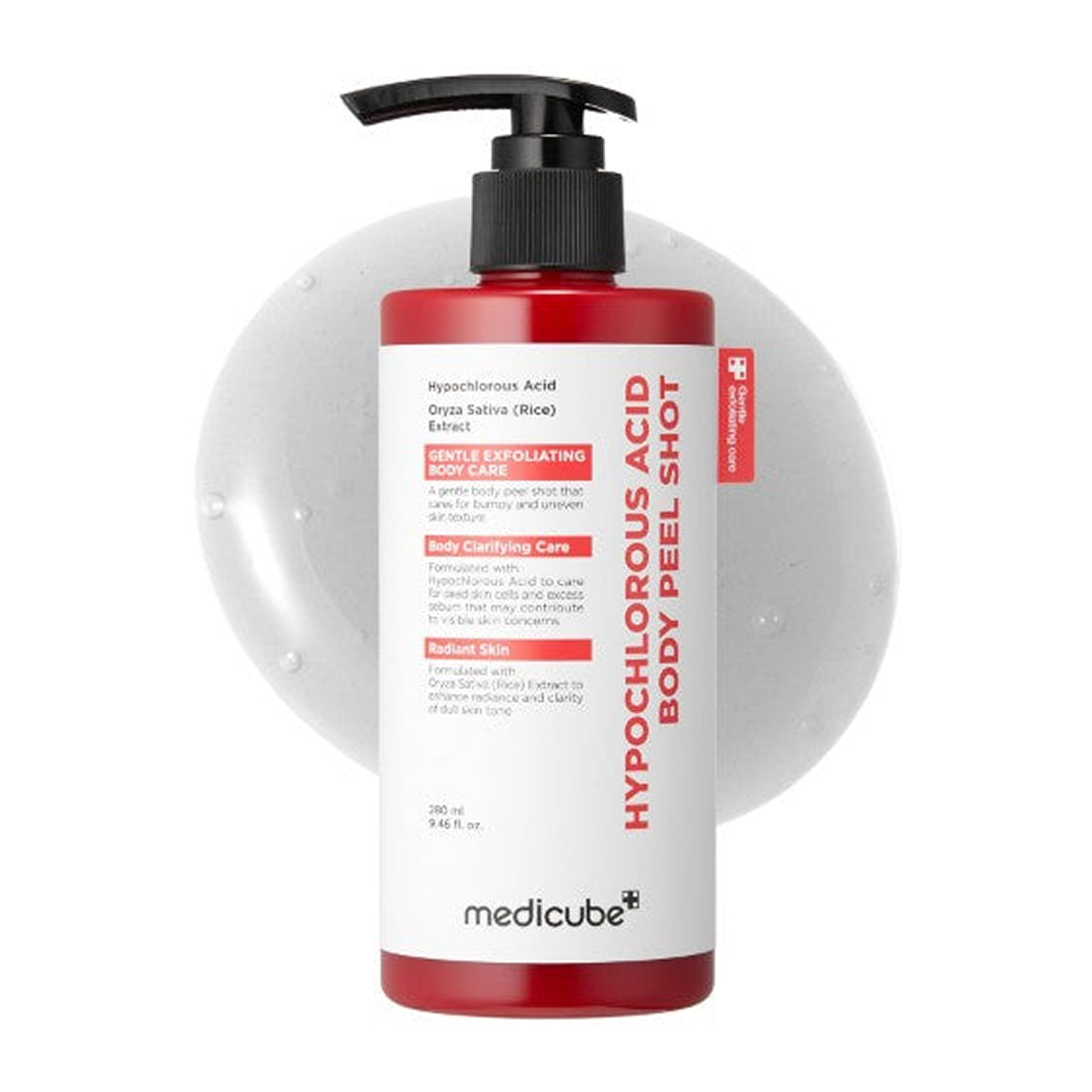 [MEDICUBE] Hypochlorous Acid Body Peel Shot 280ml