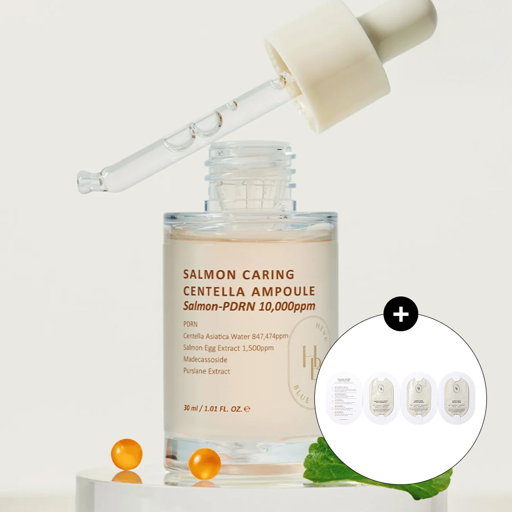 [HEVEBLUE] Salmon Caring Centella Ampoule 30ml