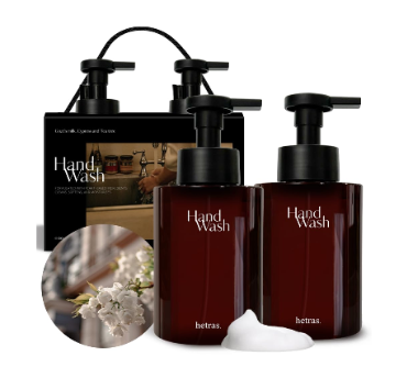 [hetras] Perfumed Bubble Hand Wash 515ml*2ea (8 types)