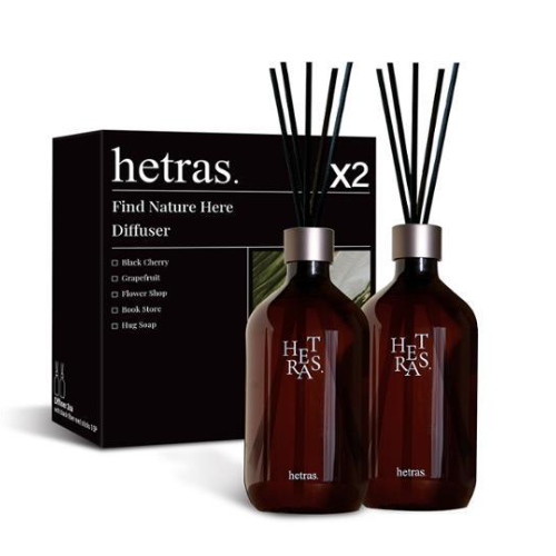 [hetras] Premium Diffuser (500ml*2ea) (15 types)