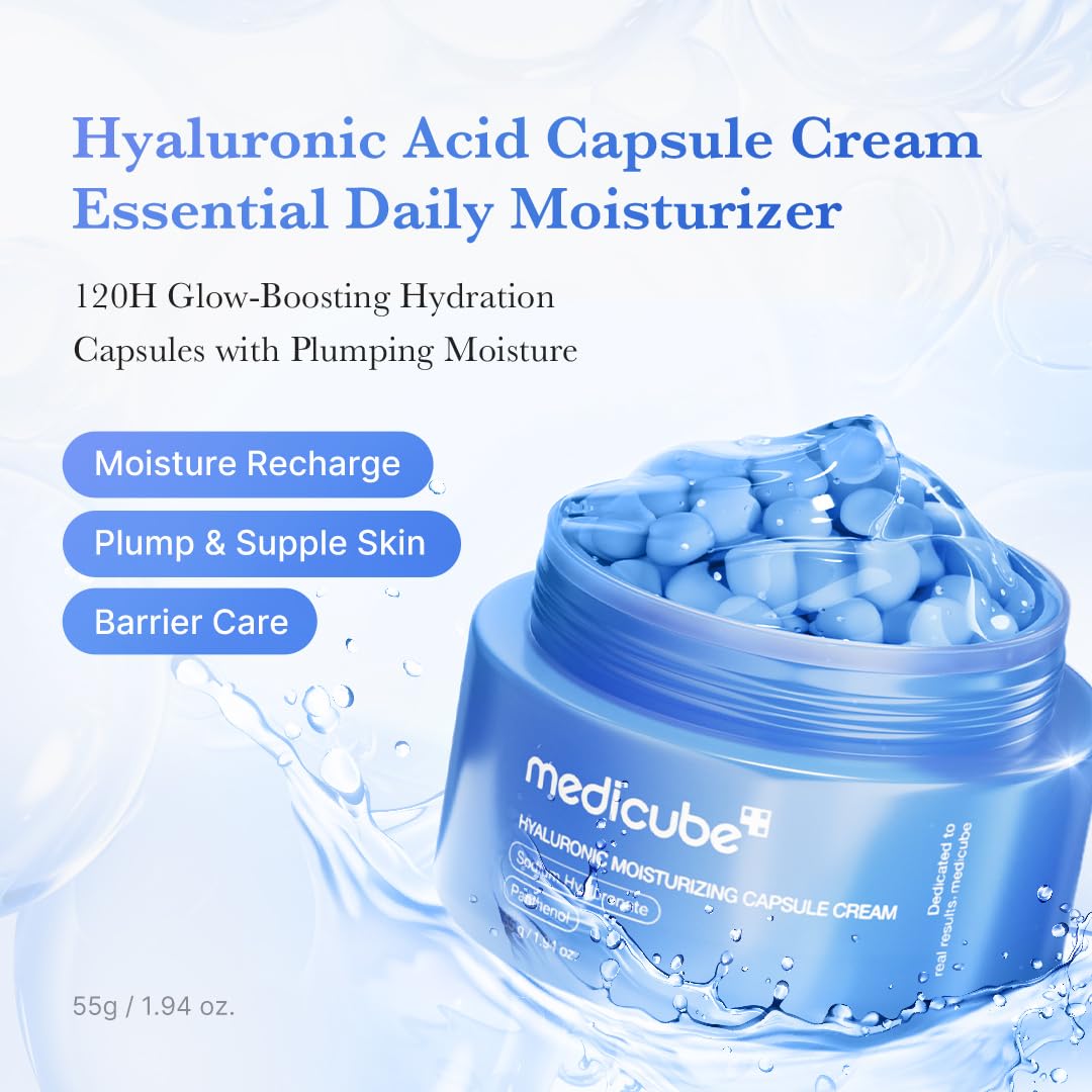[MEDICUBE] Hyaluronic Moisturizing Capsule Cream 55ml