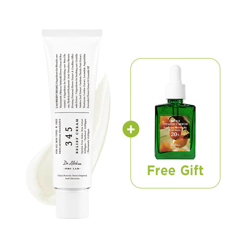 [Dr. Althea] 345 Relief Cream 50ml + Free Gift(+Gentle Vitamin C Serum 30ml)