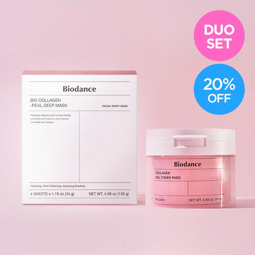 *Duo Set*[Biodance] Bio-Collagen Mask & Toner Pads