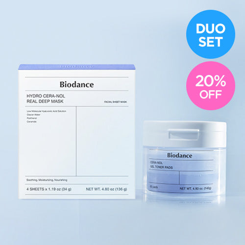 *Duo Set*[Biodance] Cera-nol Mask & Toner Pad