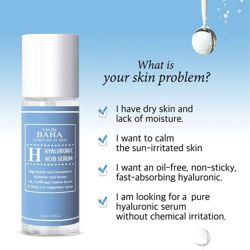 [Cos de BAHA] Hyaluronic Serum 120ml