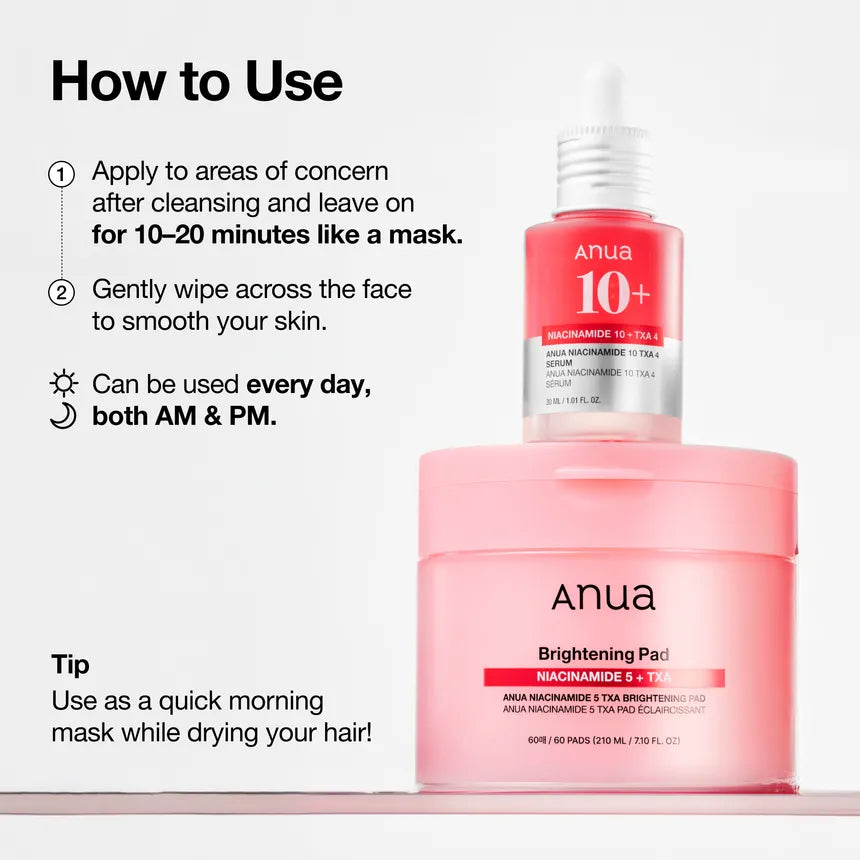 [Anua] Niacinamide 5 TXA Brightening Pad (60ea)