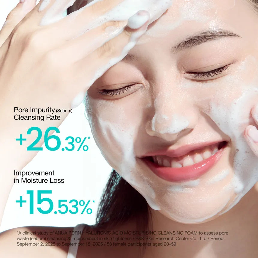 [Anua] PDRN Hyaluronic Acid Moisturizing Cleansing Foam 150ml