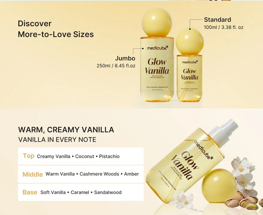 [Medicube] Vanilla Hair Body Fragrance Mist 100ml