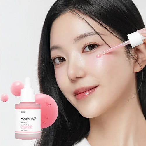 MOIDA SET [MEDICUBE] PDRN Pink Routine Set (Cleansing Foam + Serum + Cream) *Special Price*