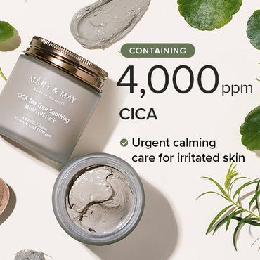 [Mary&May] Cica TeaTree Soothing Wash off Pack 125ml