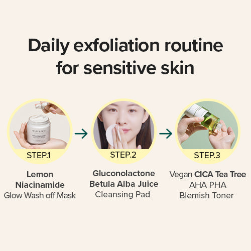 [Mary&May] Gluconolactone (PHA) + Betula Alba Juice Cleansing Pad (70ea)