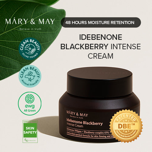 [Mary &amp; May] Crema intensa de idebenona + complejo de mora