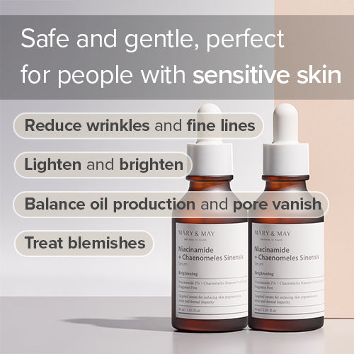 [Mary &amp; May] Niacinamida + Sérum de frutas sinensis