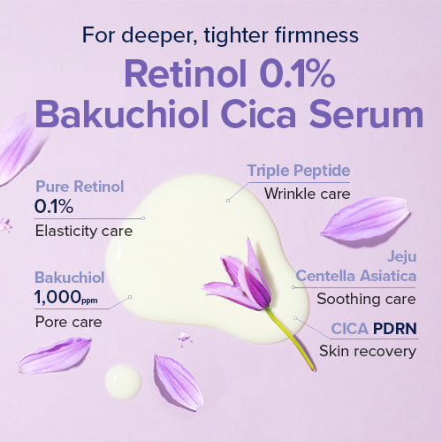[Mary&May] *Seoul Edition* Retinol 0.1% Bakuchiol Cica Serum 80ml