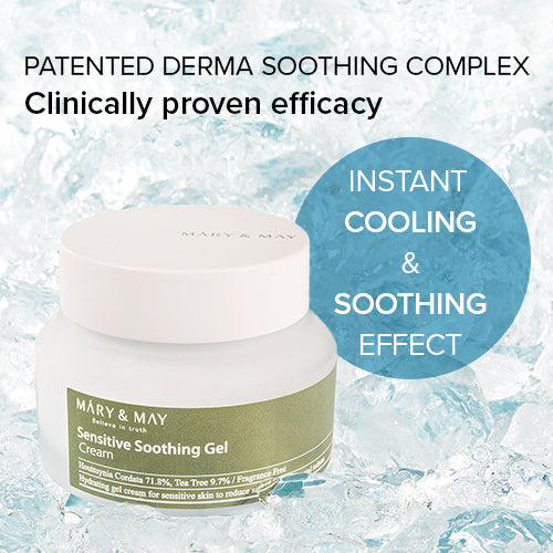 [Mary &amp; May] Gel Calmante Sensible Crema Antimanchas