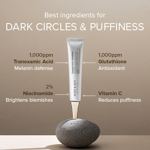 Mary & May, Tranexamic Acid + Glutathione Eye Cream Mary & May, Tranexamic Acid + Glutathione Eye Cream