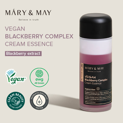 [Mary&May] Vegan Blackberry Complex Cream Essence 140ml