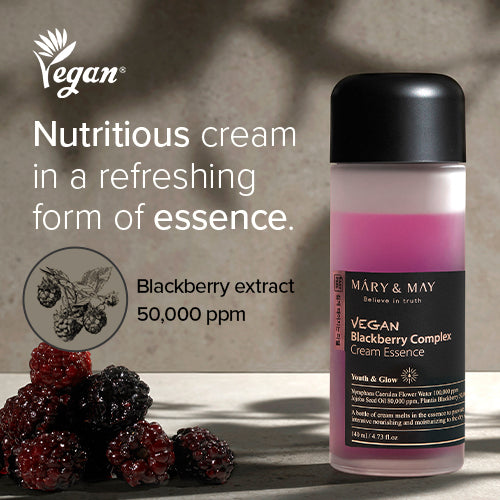 [Mary&May] Vegan Blackberry Complex Cream Essence 140ml