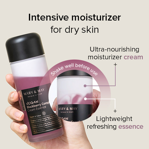 [Mary&May] Vegan Blackberry Complex Cream Essence 140ml