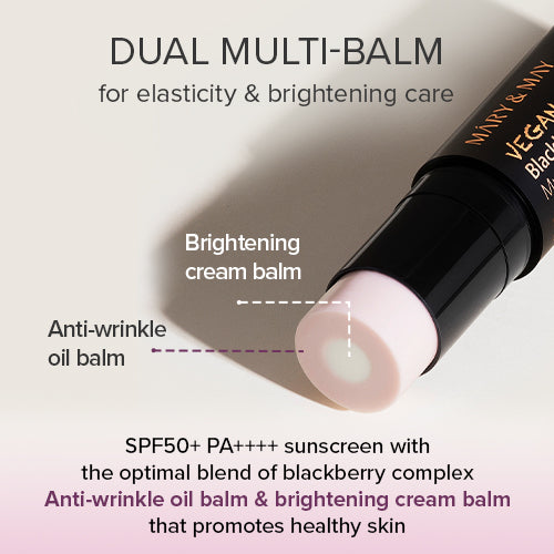 *CLEARANCE*[Mary&May] Vegan Blackberry Complex Multi Sun balm SPF50+ PA++++ 10ml