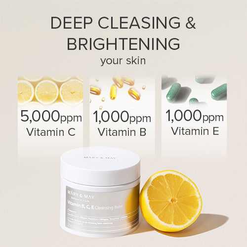 [Mary&May] Vitamin B.C.E Cleansing Balm 120ml