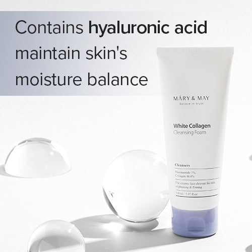 [Mary&May] White Collagen Cleansing Foam 150ml