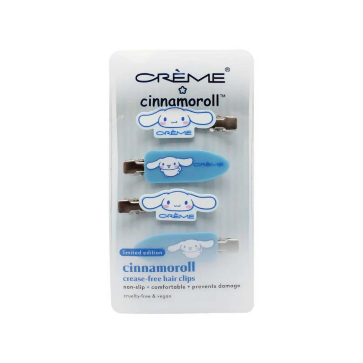 [The Crème Shop] Cinnamoroll Crease-free Hair Clip (4ea)