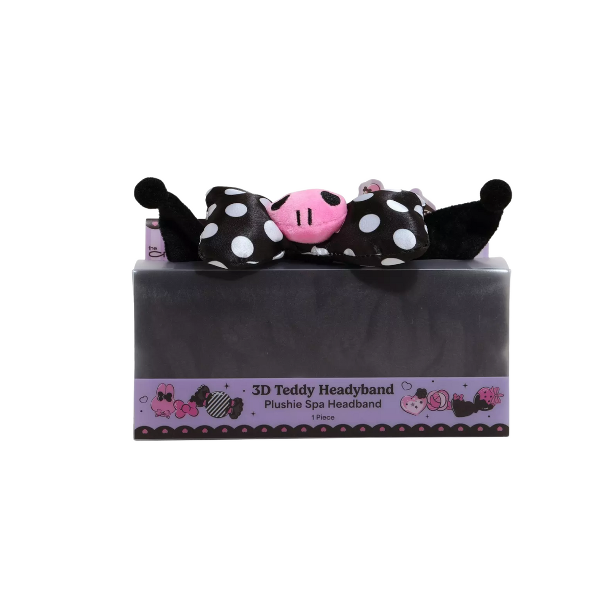 [The Crème Shop] Kuromi 3D Spa Headband