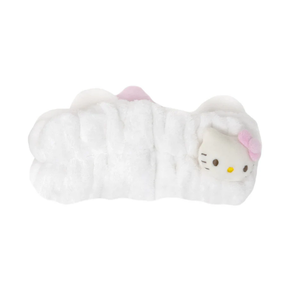 [The Crème Shop] Hello Kitty Plush Spa Headband with Bow