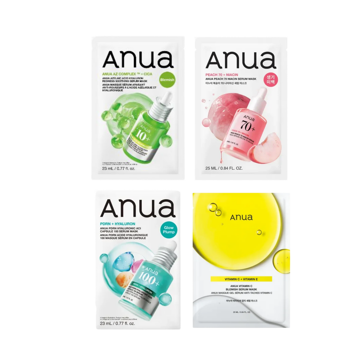 [Anua] Serum Mask (1ea) (4 types)
