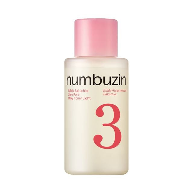 [Numbuzin] No.3 Bifida Bakuchiol Zero Pore Milky Toner Light 200ml