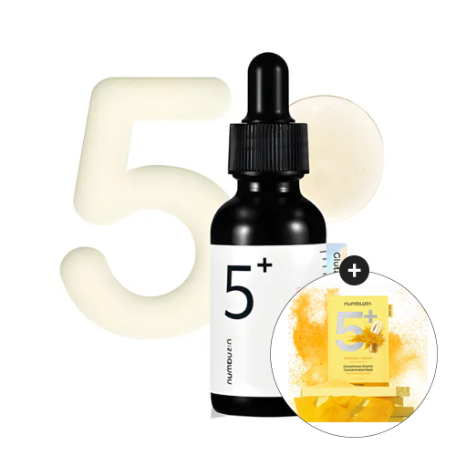 [numbuzin] No.5+ Glutathione Vitamin Concentrated Serum 30ml + Free Gift