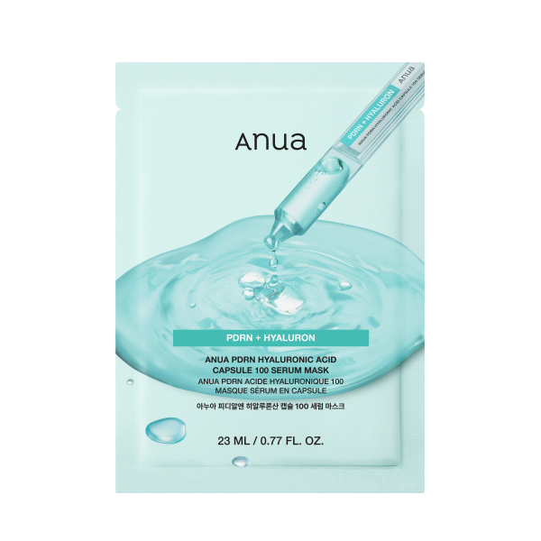 [Anua] PDRN Hyaluronic Acid Capsule 100 Serum Mask (1ea)