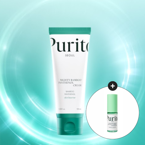 *SPECIAL PRICE* [Purito Seoul] Mighty Bamboo Panthenol Cream 100ml + Free Gift