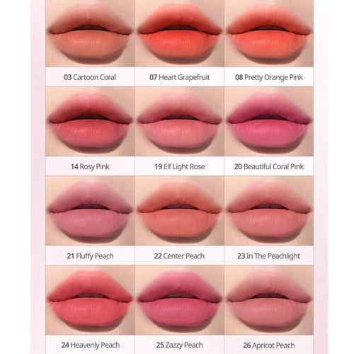 [Peripera] Ink Airy Velvet (17 colors)