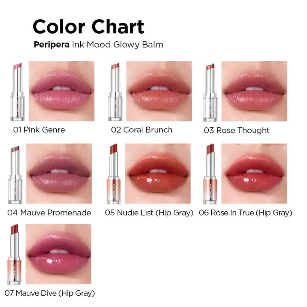 [Peripera] Ink Mood Glowy Balm (10 colors)