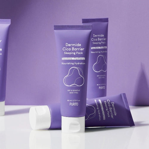 [Purito Seoul] Dermide Cica Barrier Sleeping Pack 80ml