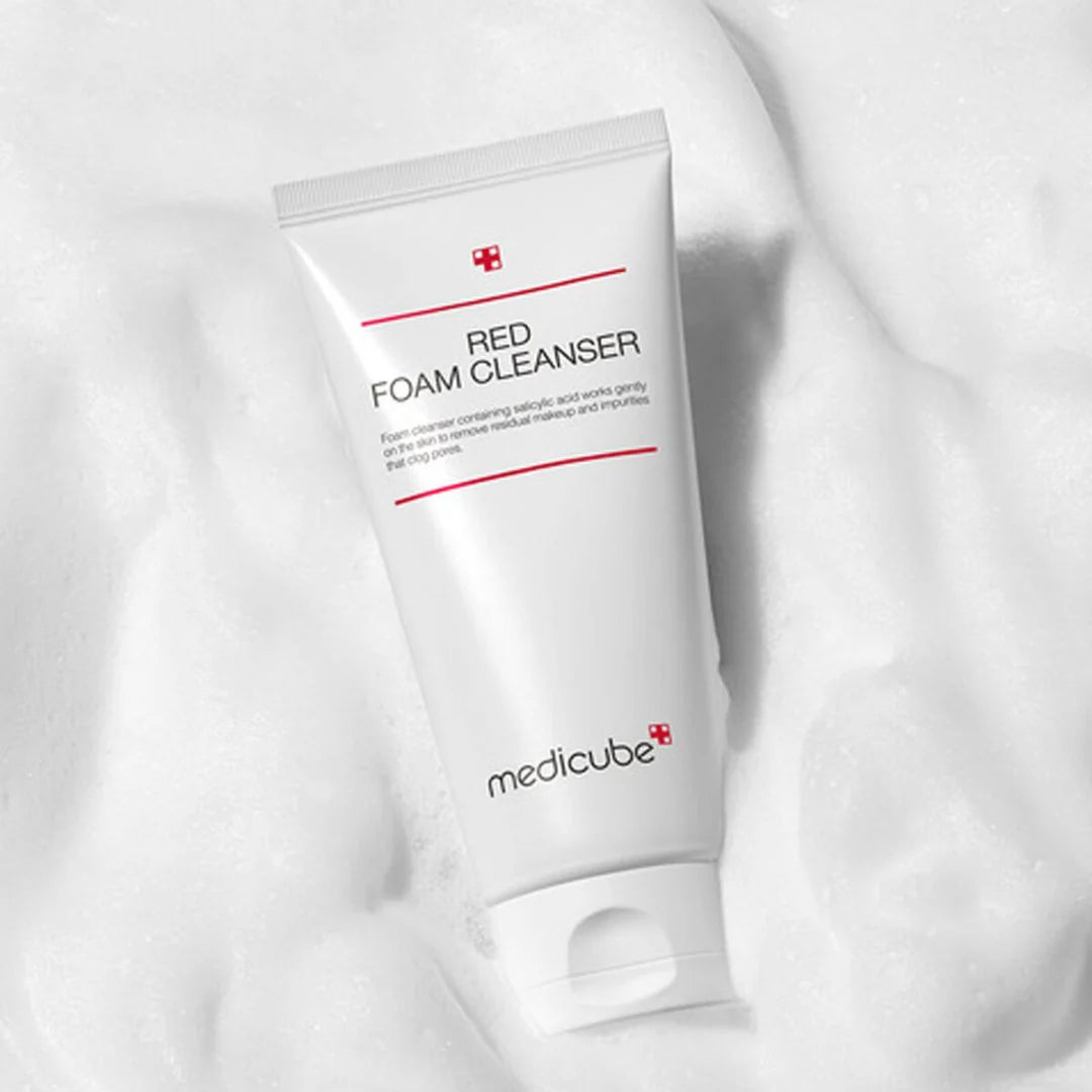 *Special Price* MOIDA SET [MEDICUBE] Red Acne Care Set (Cleansing Foam + Peeling Pad + Cream)