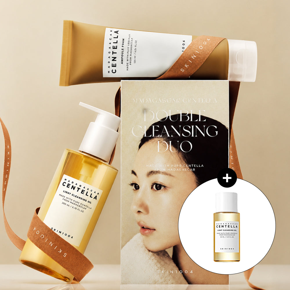 [SKIN1004] Madagascar Centella Double Cleansing Duo Set (Cleansing Oil+Ampoule Foam)