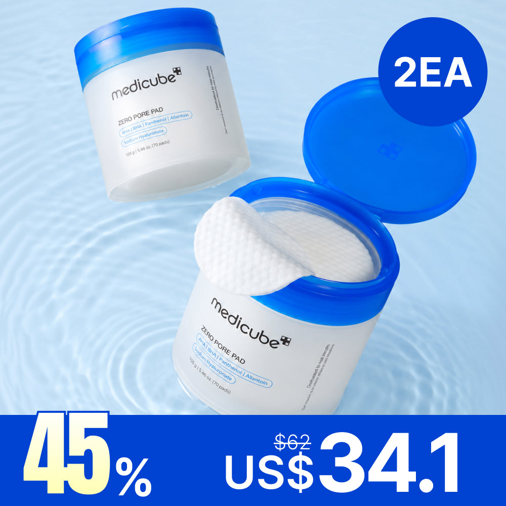 *Special Price* 2EA [Medicube] Zero Pore Pad 2.0 (70ea) Double Pack (2ea)