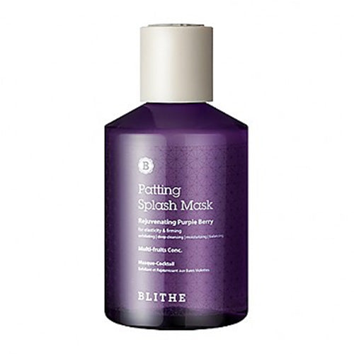 [BLITHE] Patting Splash Mask Rejuvenating Purple Berry 150ml