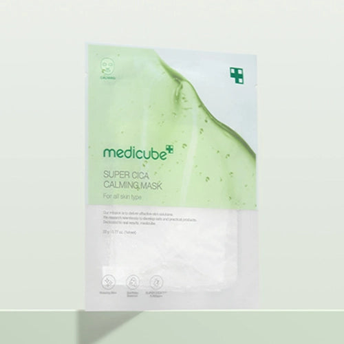 [MEDICUBE] Super Cica Calming Mask (1ea/5ea)