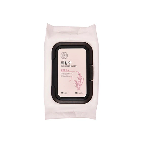 [THE FACE SHOP] RICE WATER BRIGHT CLEANSING TISSUE 50 EA