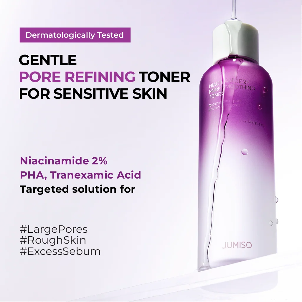 MOIDA SET [Jumiso] Niacinamide Brightening Routine Set for Dark Spots & Uneven Texture (Niacinamide 20 Serum + Toner + Overnight Cream) *Special Price*