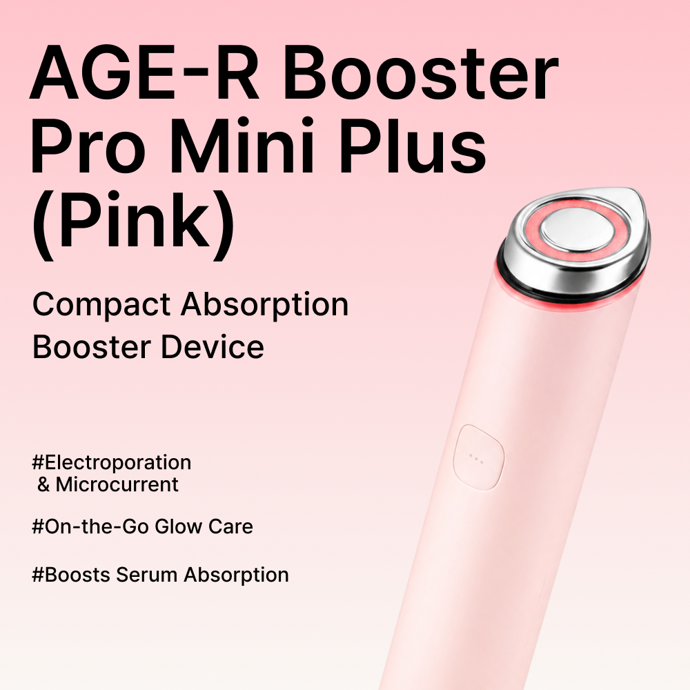MOIDA SET [MEDICUBE] PDRN Glow Cleansing Routine for Dull & Dehydrated Skin #Pink (AGE-R Booster Pro Mini Plus + AGE-R Booster Cleanser + PDRN Whip Cleanser) *Special Price*