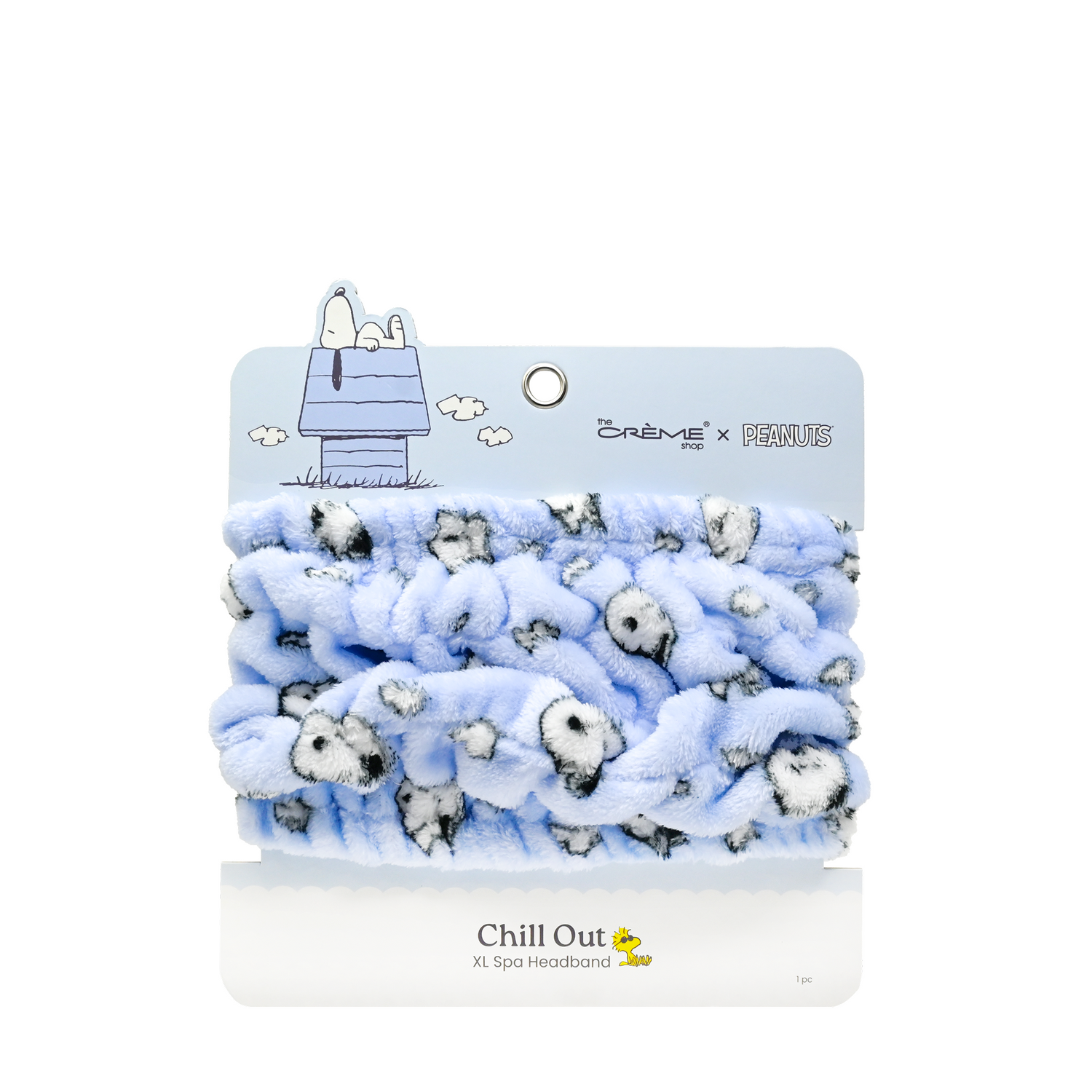 [The Crème Shop] Peanuts XL Plush Headband 