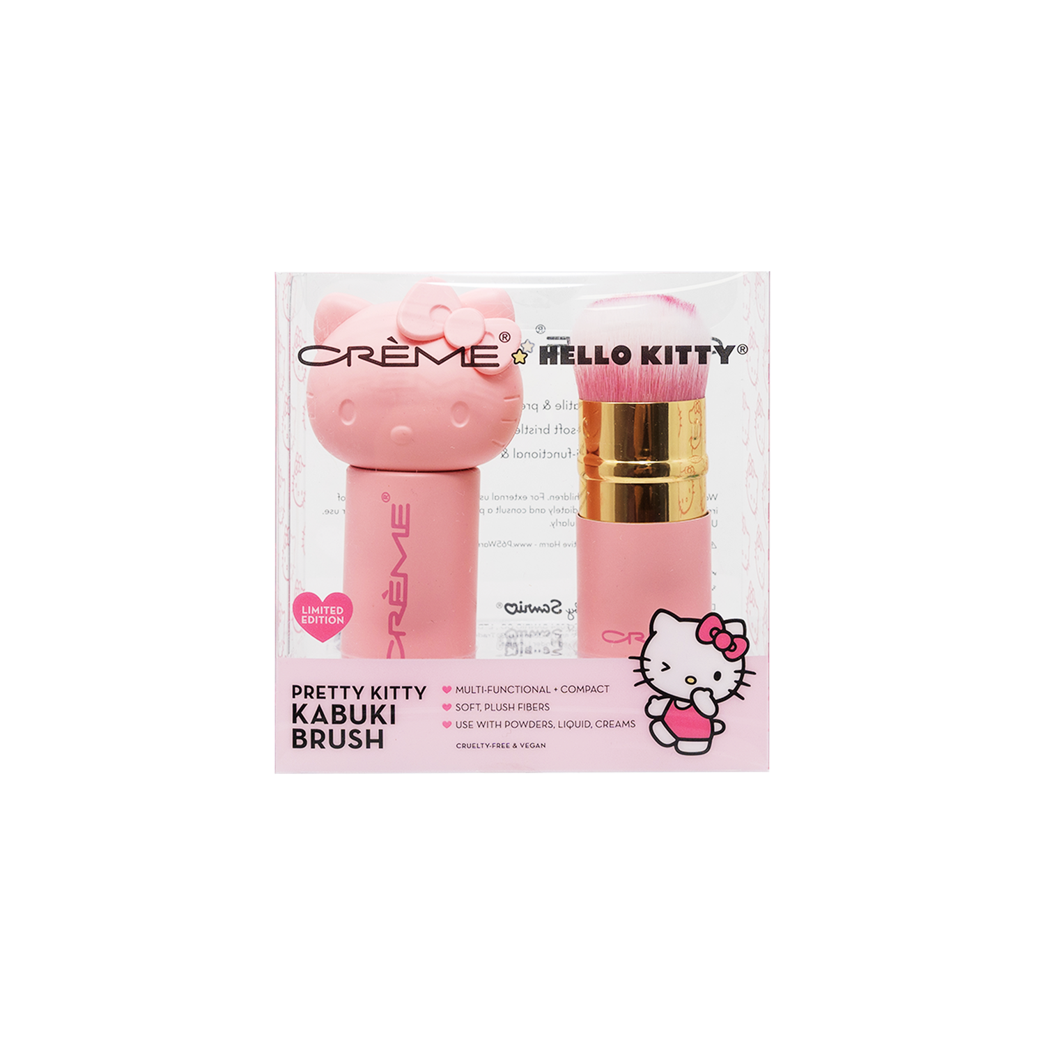 [The Crème Shop] Hello Kitty Pretty Kitty Kabuki Brush