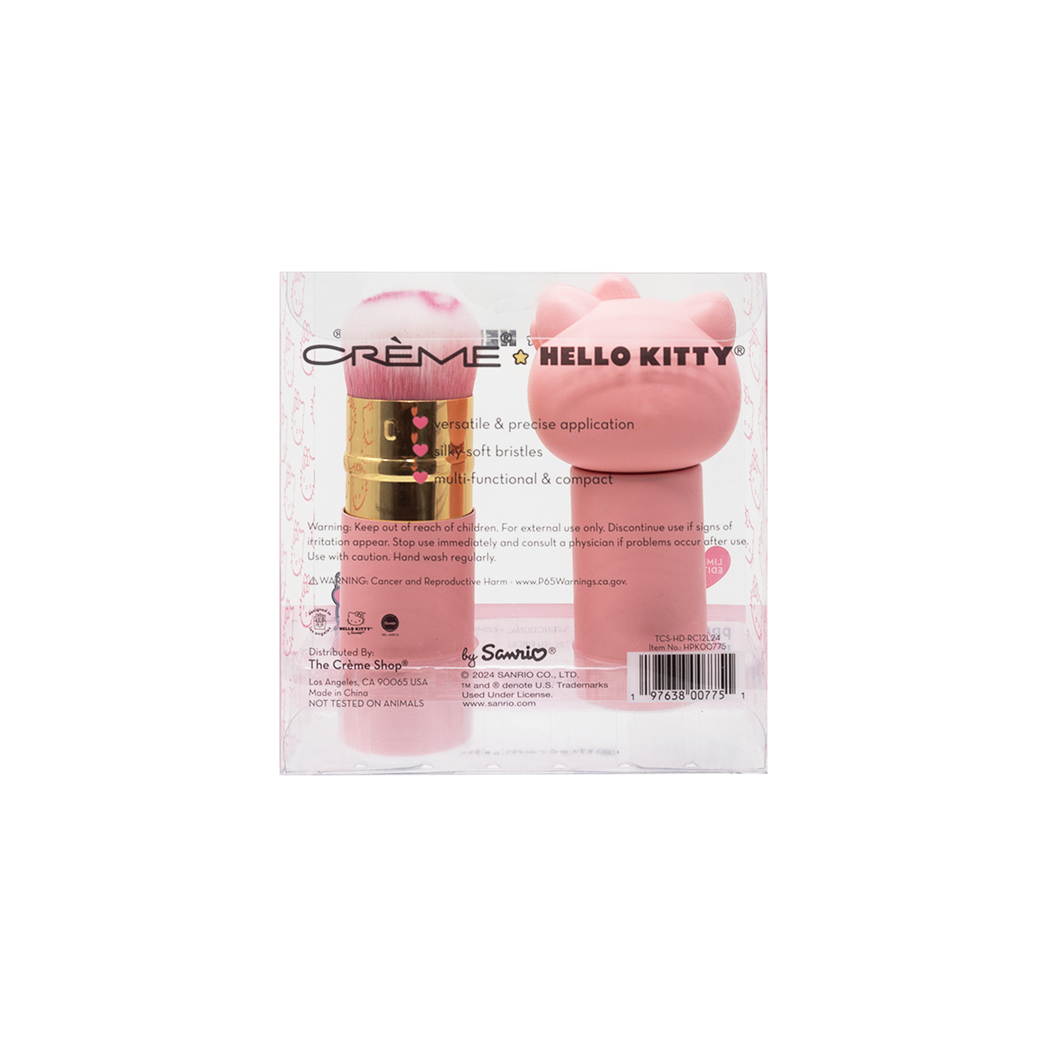 [The Crème Shop] Hello Kitty Pretty Kitty Kabuki Brush