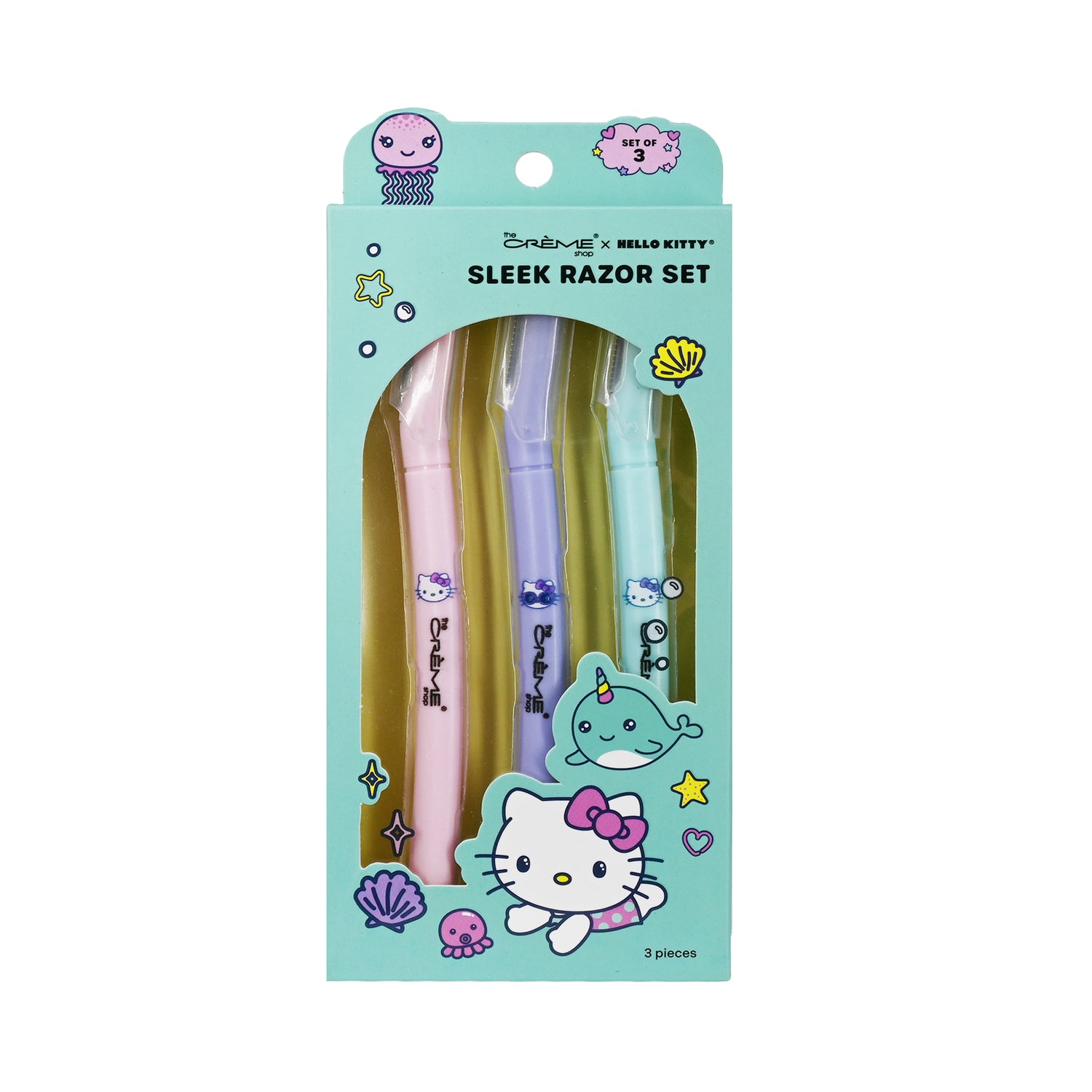 [The Crème Shop] Hello Kitty Sleek Razor Set (3ea)